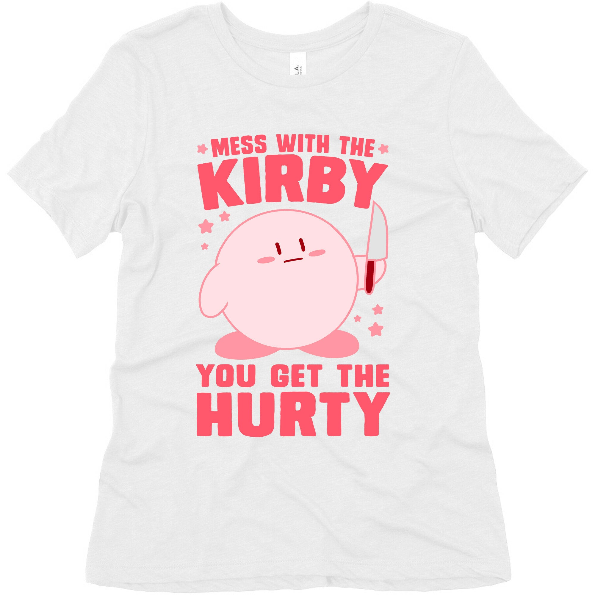 Mess With The Kirby, You Get The Hurty Women's Triblend Tee